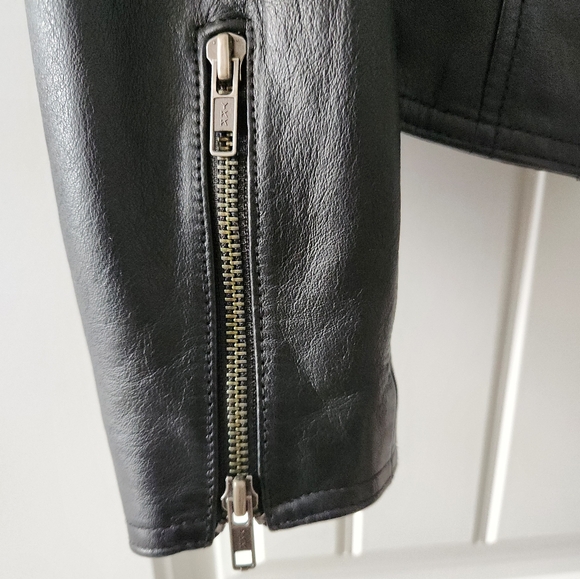 Womens leather Harley Davidson jacket with insert - Picture 5 of 16